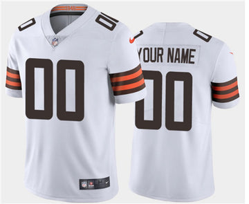Active Cleveland Browns white Vapor jersey
