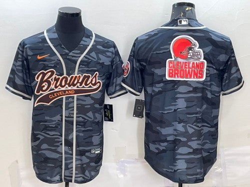 Cleveland Browns gray Camo jersey