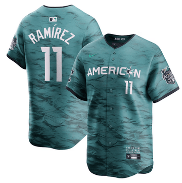 José Ramírez Cleveland Guardians teal All-Star jersey