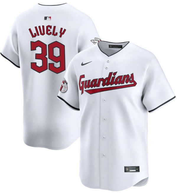 Ben Lively Cleveland Guardians white jersey