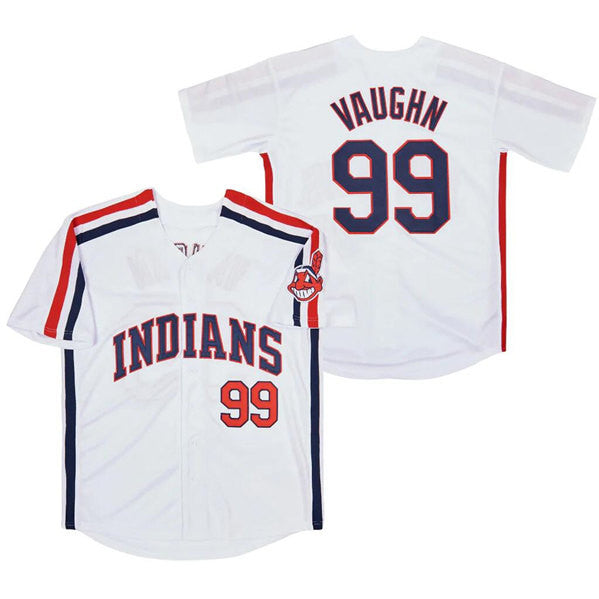 Ricky Vaughn Cleveland Guardians white jersey
