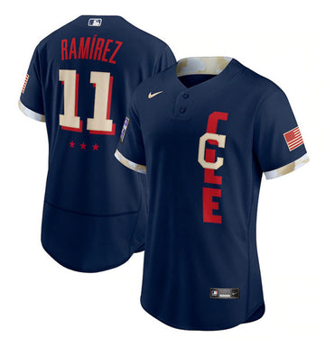 José Ramírez Cleveland Guardians navy All-Star jersey