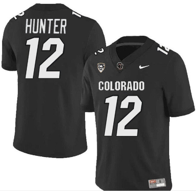 Travis Hunter Colorado Buffaloes black jersey