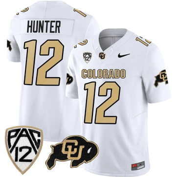 Travis Hunter Colorado Buffaloes white jersey