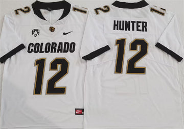 Travis Hunter Colorado Buffaloes white jersey