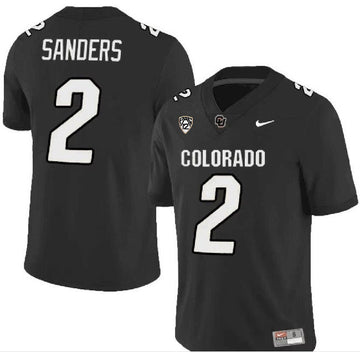 Shedeur Sanders Colorado Buffaloes black jersey