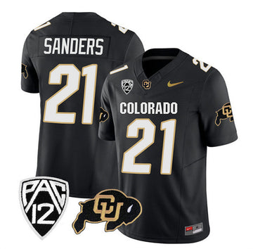 Shilo Sanders Colorado Buffaloes black jersey