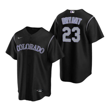 Kris Bryant Colorado Rockies black jersey