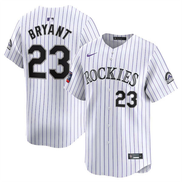 Kris Bryant Colorado Rockies white Limited jersey