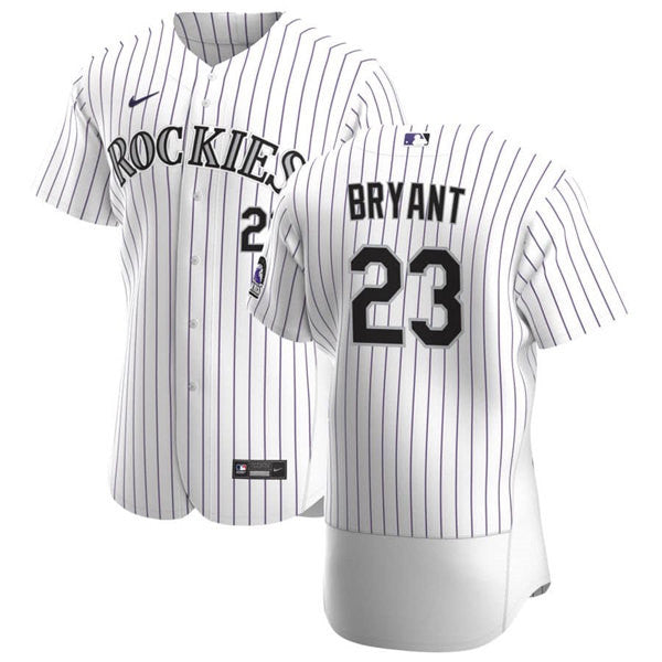 Kris Bryant Colorado Rockies white jersey