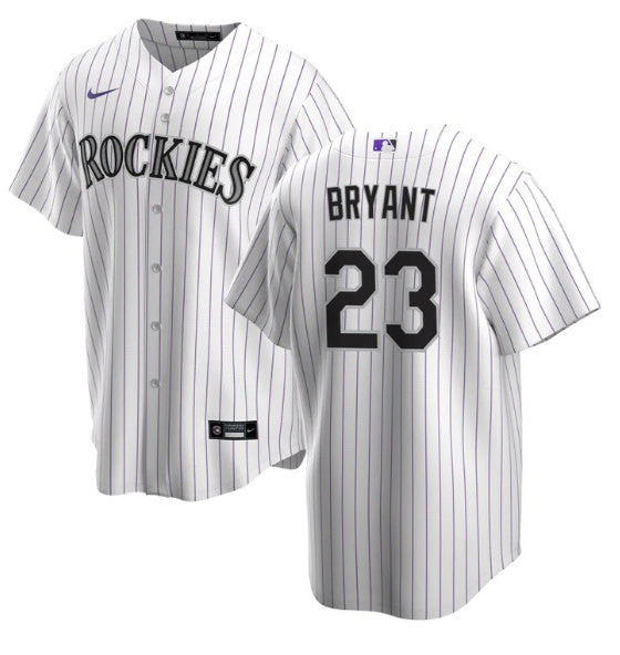 Kris Bryant Colorado Rockies white jersey