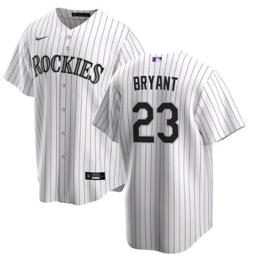 Kris Bryant Colorado Rockies white jersey