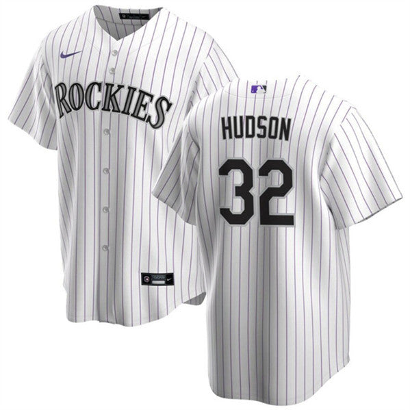 Dakota Hudson Colorado Rockies white jersey