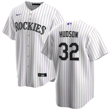 Dakota Hudson Colorado Rockies white jersey