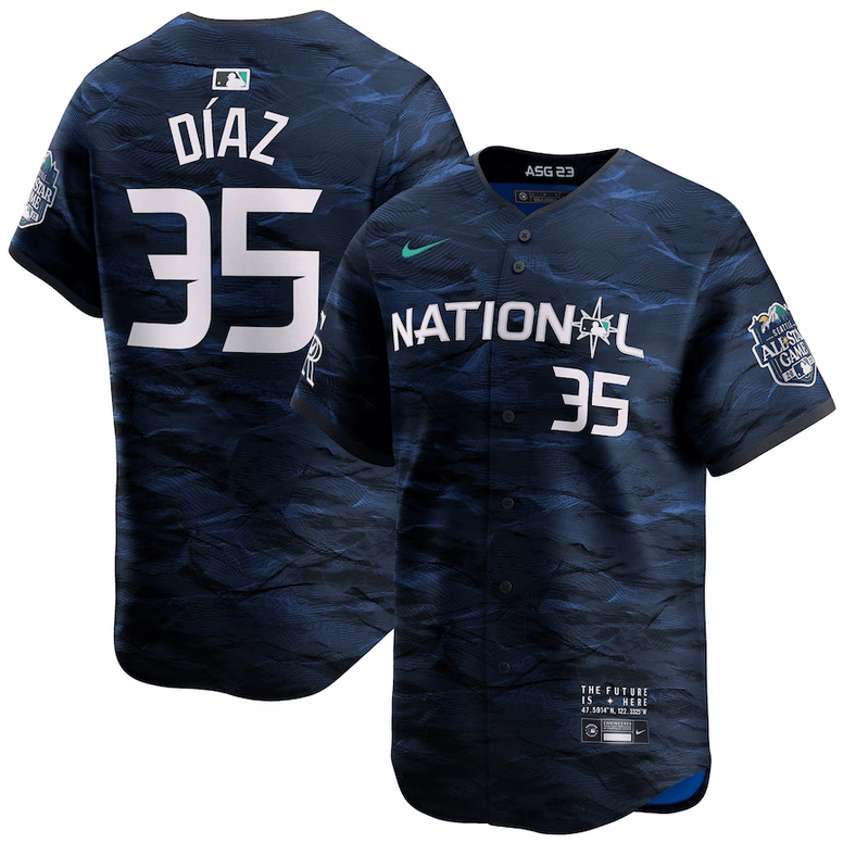 Elias Díaz Colorado Rockies royal All-Star jersey