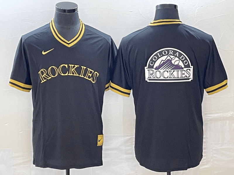Colorado Rockies black jersey