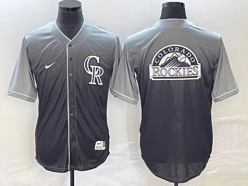 Colorado Rockies gray jersey