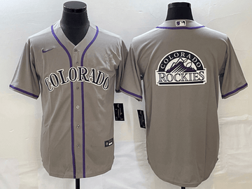 Colorado Rockies gray jersey