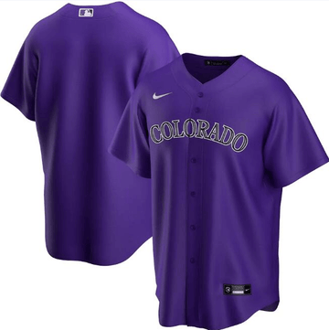 Colorado Rockies purple jersey