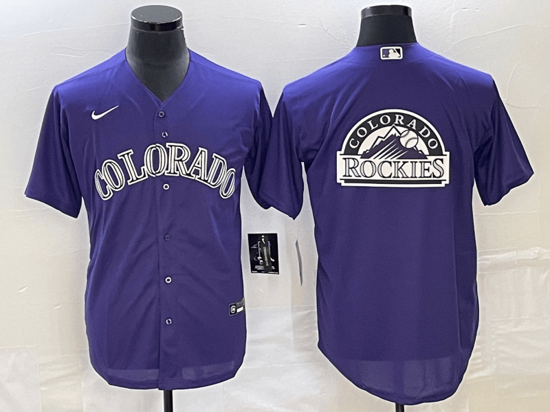 Colorado Rockies purple jersey