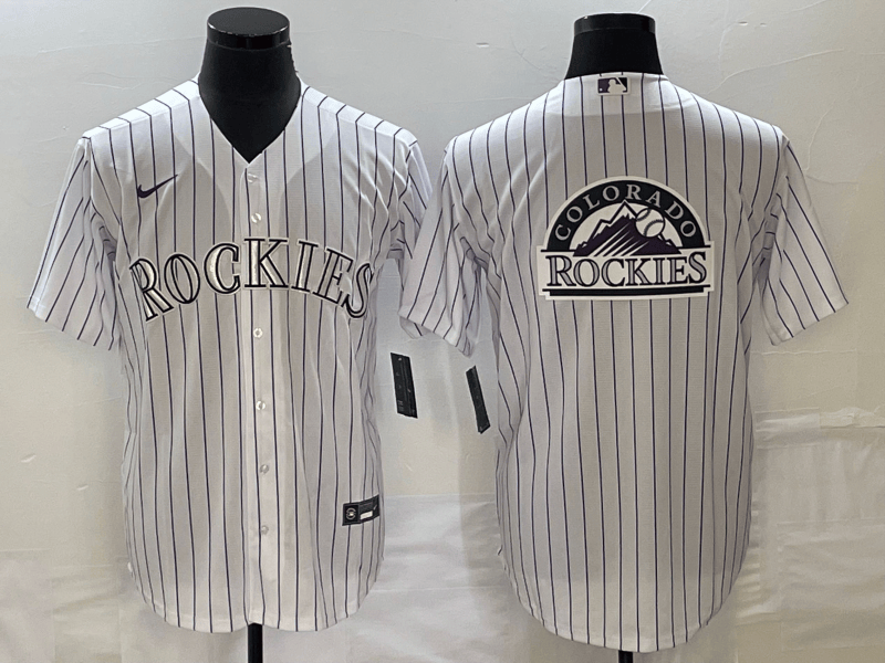 Colorado Rockies white jersey