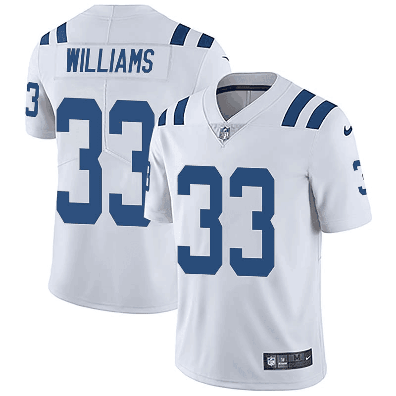 Jonathan Williams Indianapolis Colts white Vapor jersey