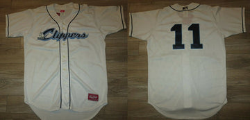 Columbus Minor League Los Angeles Clippers white jersey