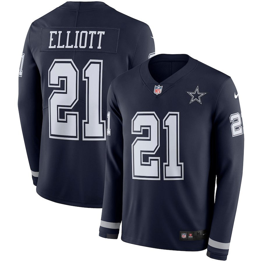 Ezekiel Elliott Dallas Cowboys navy jersey