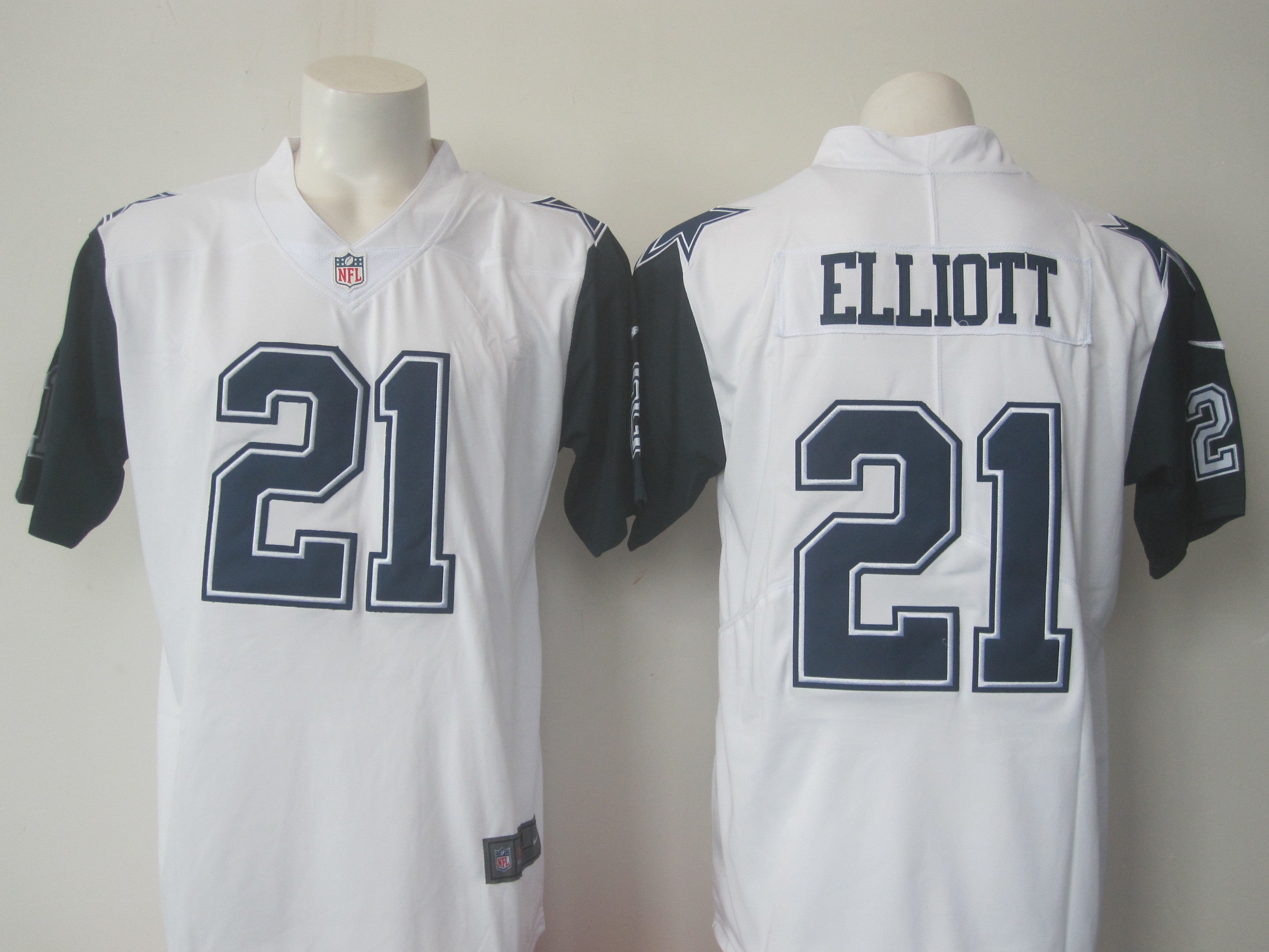 Ezekiel Elliott Dallas Cowboys white Limited jersey