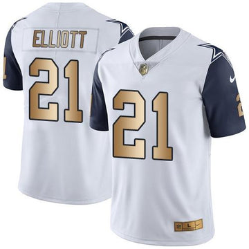 Ezekiel Elliott Dallas Cowboys white Limited jersey