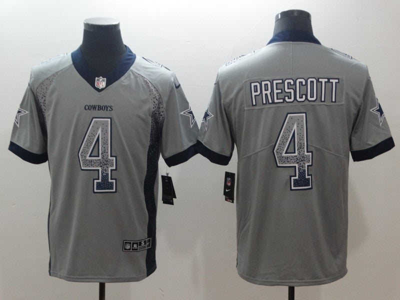 Dak Prescott Dallas Cowboys gray Color Rush jersey