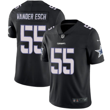 Leighton Vander Esch Dallas Cowboys black Limited jersey