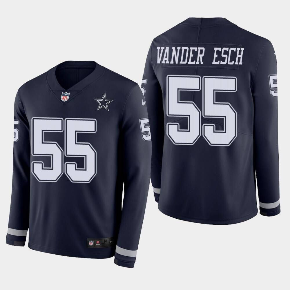 Leighton Vander Esch Dallas Cowboys navy jersey