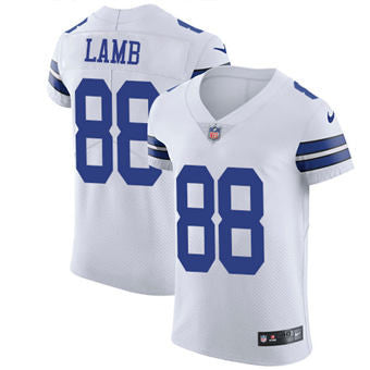 CeeDee Lamb Dallas Cowboys white Vapor jersey
