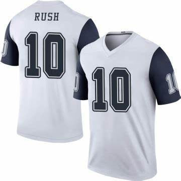 Cooper Rush Dallas Cowboys white Limited jersey
