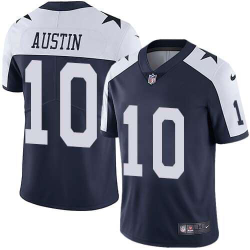 Tavon Austin Dallas Cowboys navy Vapor jersey