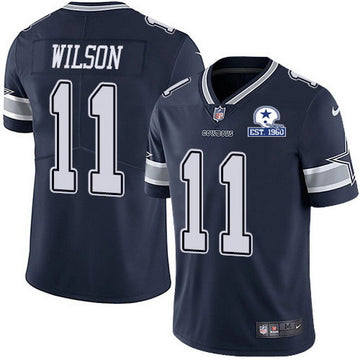 Cedrick Dallas Cowboys navy Limited jersey
