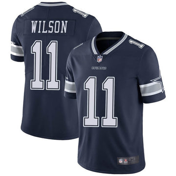 Cedrick Wilson Dallas Cowboys navy Vapor jersey