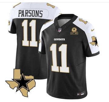 Micah Parsons Dallas Cowboys black jersey