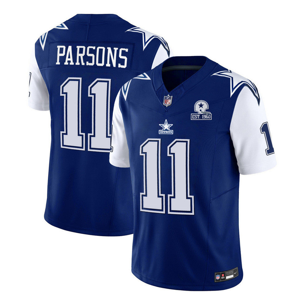 Micah Parsons Dallas Cowboys navy jersey