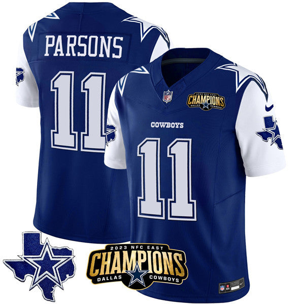 Micah Parsons Dallas Cowboys blue jersey
