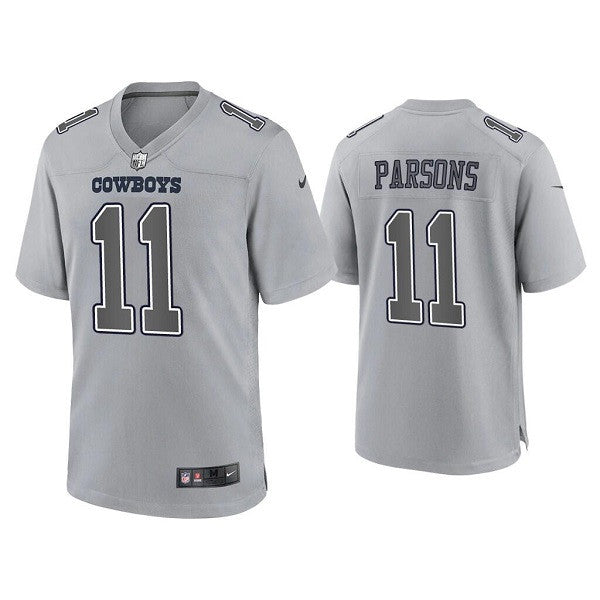 Micah Parsons Dallas Cowboys gray Game jersey