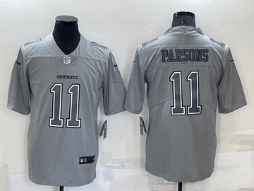 Micah Parsons Dallas Cowboys grey Vapor jersey