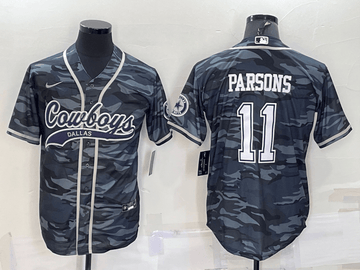 Micah Parsons Dallas Cowboys grey Camo jersey