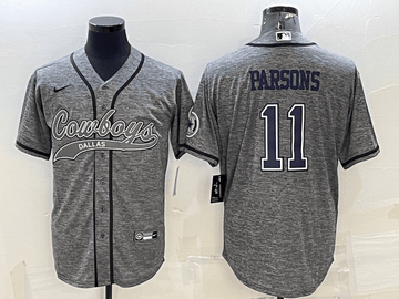 Micah Parsons Dallas Cowboys grey jersey