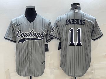 Micah Parsons Dallas Cowboys grey jersey