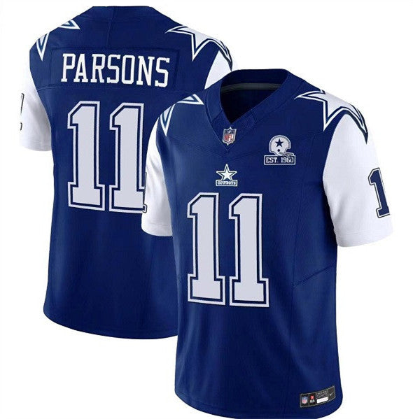 Micah Parsons Dallas Cowboys navy Vapor jersey