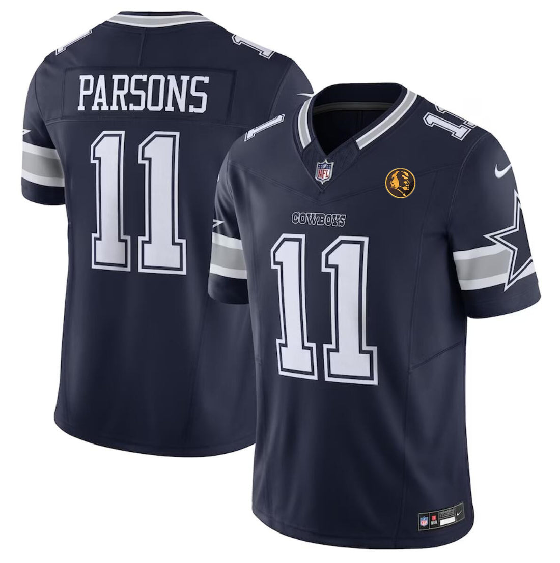 Micah Parsons Dallas Cowboys navy Vapor jersey