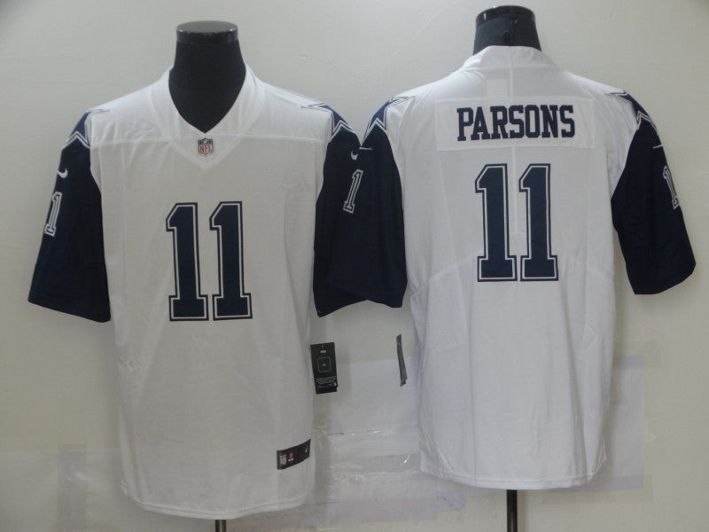 Micah Parsons Dallas Cowboys white Color Rush jersey