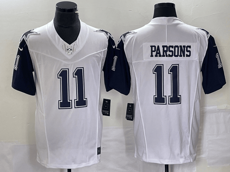Micah Parsons Dallas Cowboys white FUSE jersey